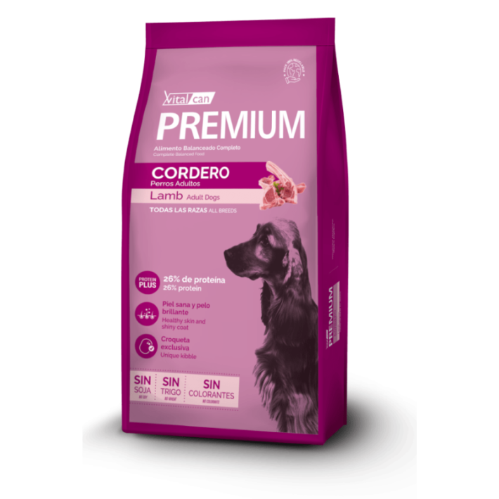 Vital/Can monoprotéico sabor cordero 20kg