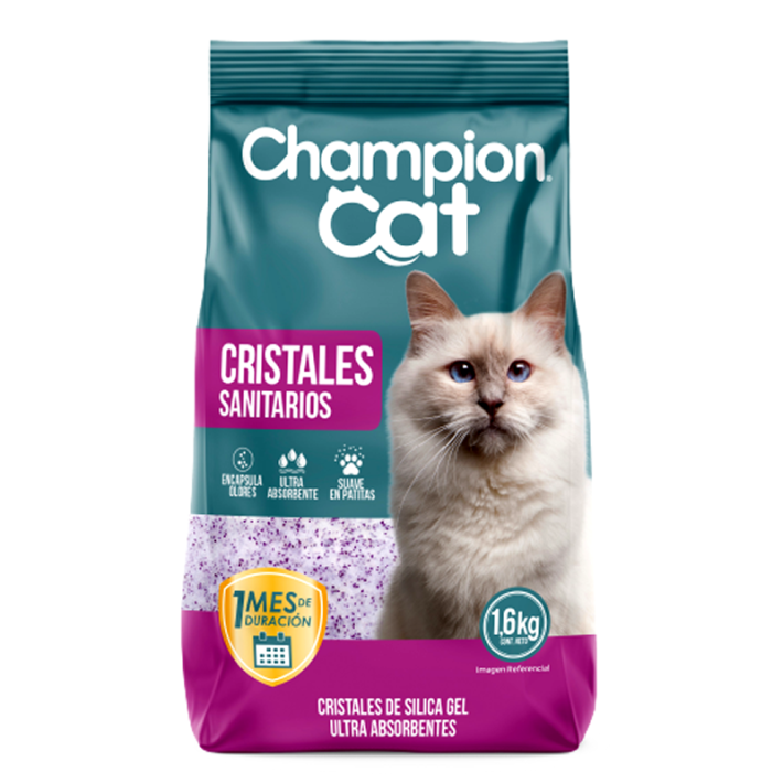 Champion Cat Cristales Sanitarios 1,6kg
