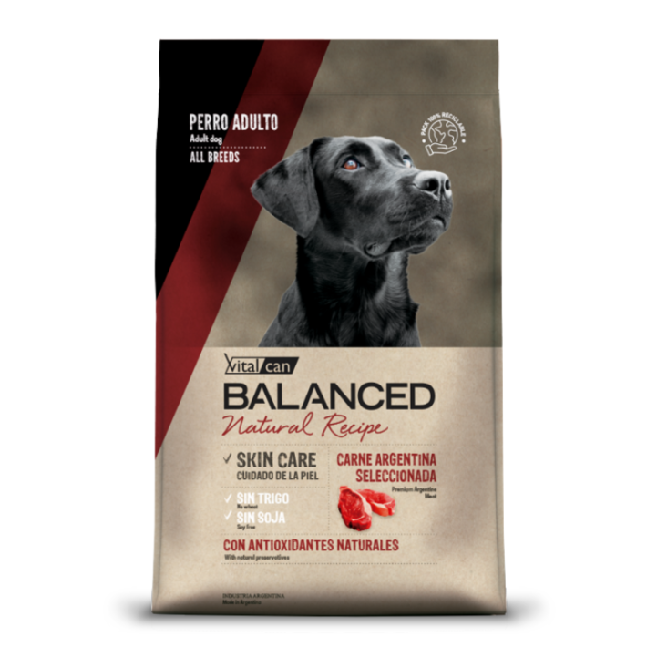 Vital Can Natural Reciped Carne Argentina Seleccionada 15kg