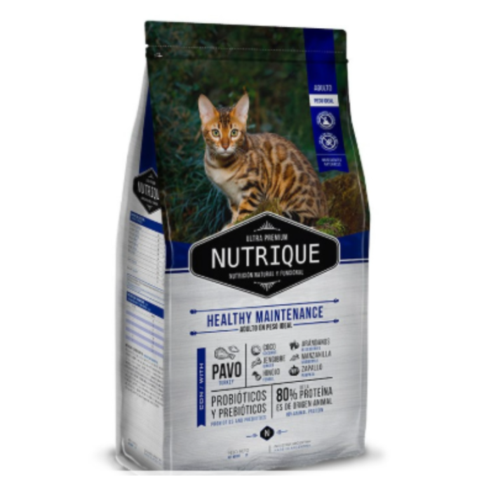 Nutrique Gato Adulto Peso Ideal 2KG