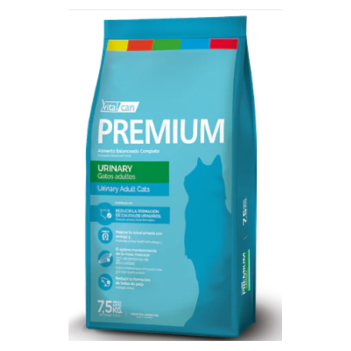Vital Can PREMIUM Gato Urinary 7,5KG